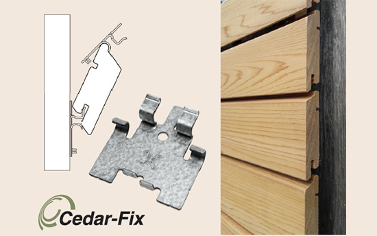 Cedar-Fix systeem Cedar-Fix systeem